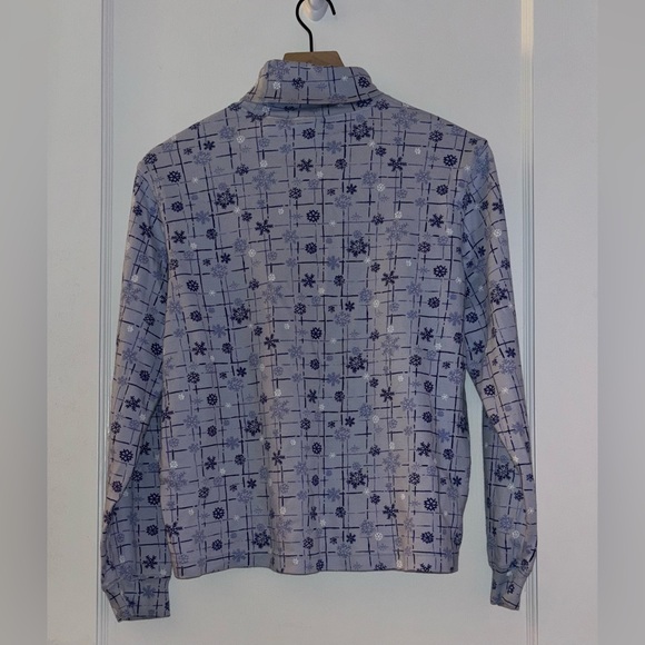 Vintage Classic Elements Snowflake Turtleneck - Picture 3 of 6